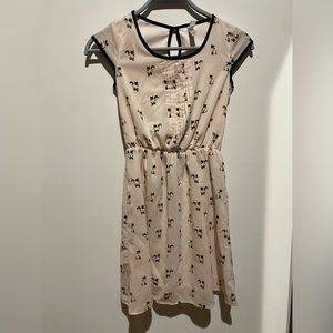 Cute Cat Print Dress